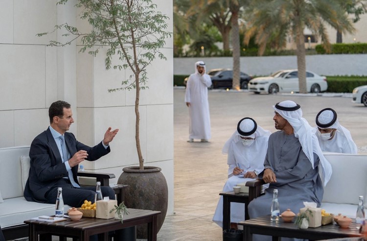  الولايات المتحدة تعبّر عن “خيبة أمل” من زيارة الرئيس السوري إلى الإمارات