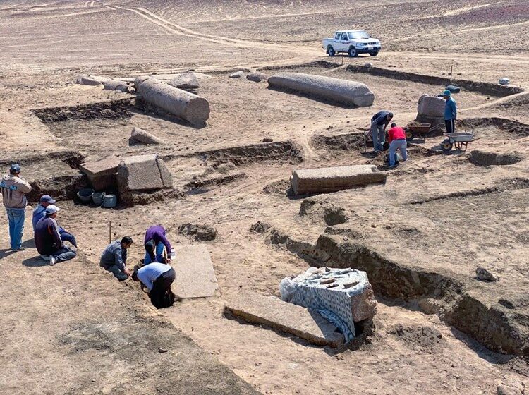  اكتشاف أنقاض معبد قديم في مصر يعود لـ “زيوس”