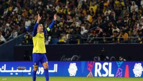  رونالدو يتقدم بالشكر للجماهير بعد أول مباراة رسمية له بقميص النصر السعودي