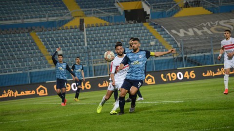  التعادل السلبي يخيم على مواجهة بيراميدز والزمالك بالدوري المصري