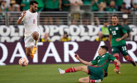  المنتخب القطري يرافق المكسيك لدور الثمانية بالكأس الذهبية