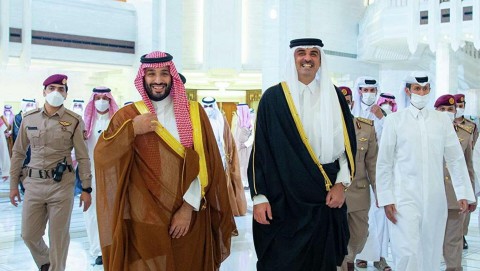  اجتماع سعودي قطري في الدوحة لمتابعة تنفيذ اتفاق “العلا” وتدعيم العلاقات بين الدول العربية.. وتكتم على نتائج اللقاء