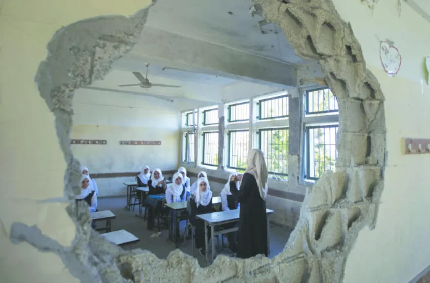  منذ بدء الحرب.. 16,382 طالبا استُشهدوا و792 مدرسة وجامعة قُصفت
