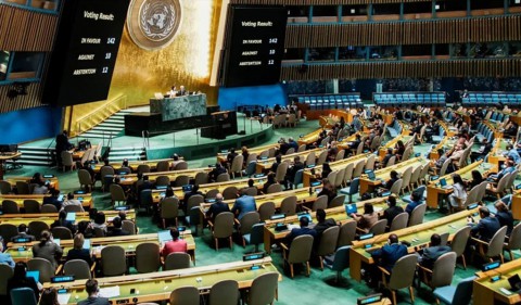  بمقر الأمم المتحدة.. 6 دول جديدة تعلن اعترافها بدولة فلسطين ليرتفع عدد المعترفين بها إلى 160