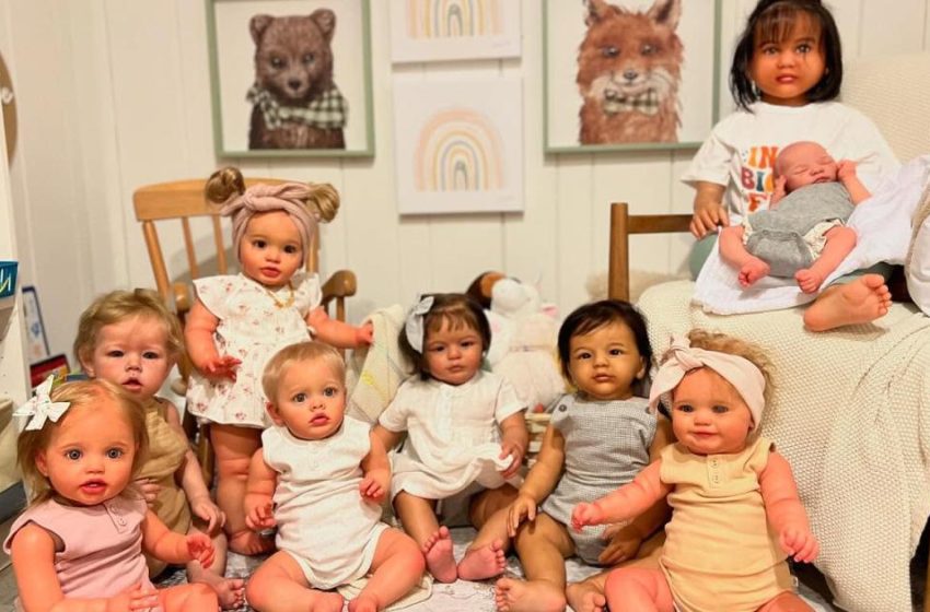  امرأة أميركية تجني 200 ألف دولار من هواية تربية الدمى فائقة الواقعية