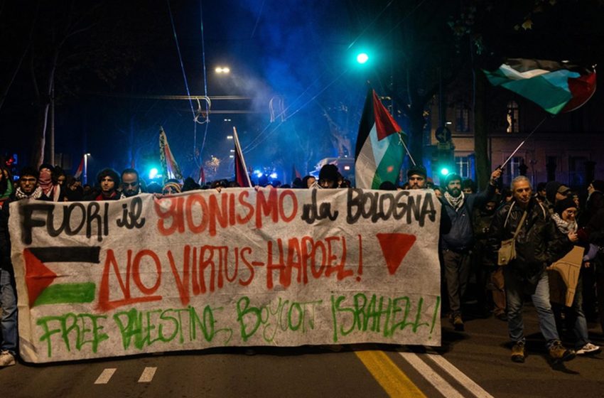  إيطاليا: احتجاجات في بولونيا ضد مشاركة فريق إسرائيلي بمنافسات أوروبية