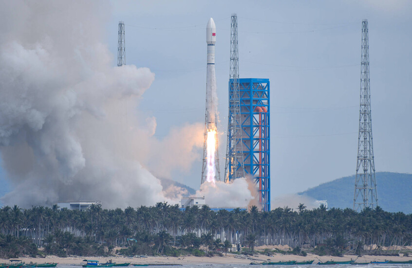  الصين تطلق قمرا علميا لرسم الخرائط ورصد الأرض