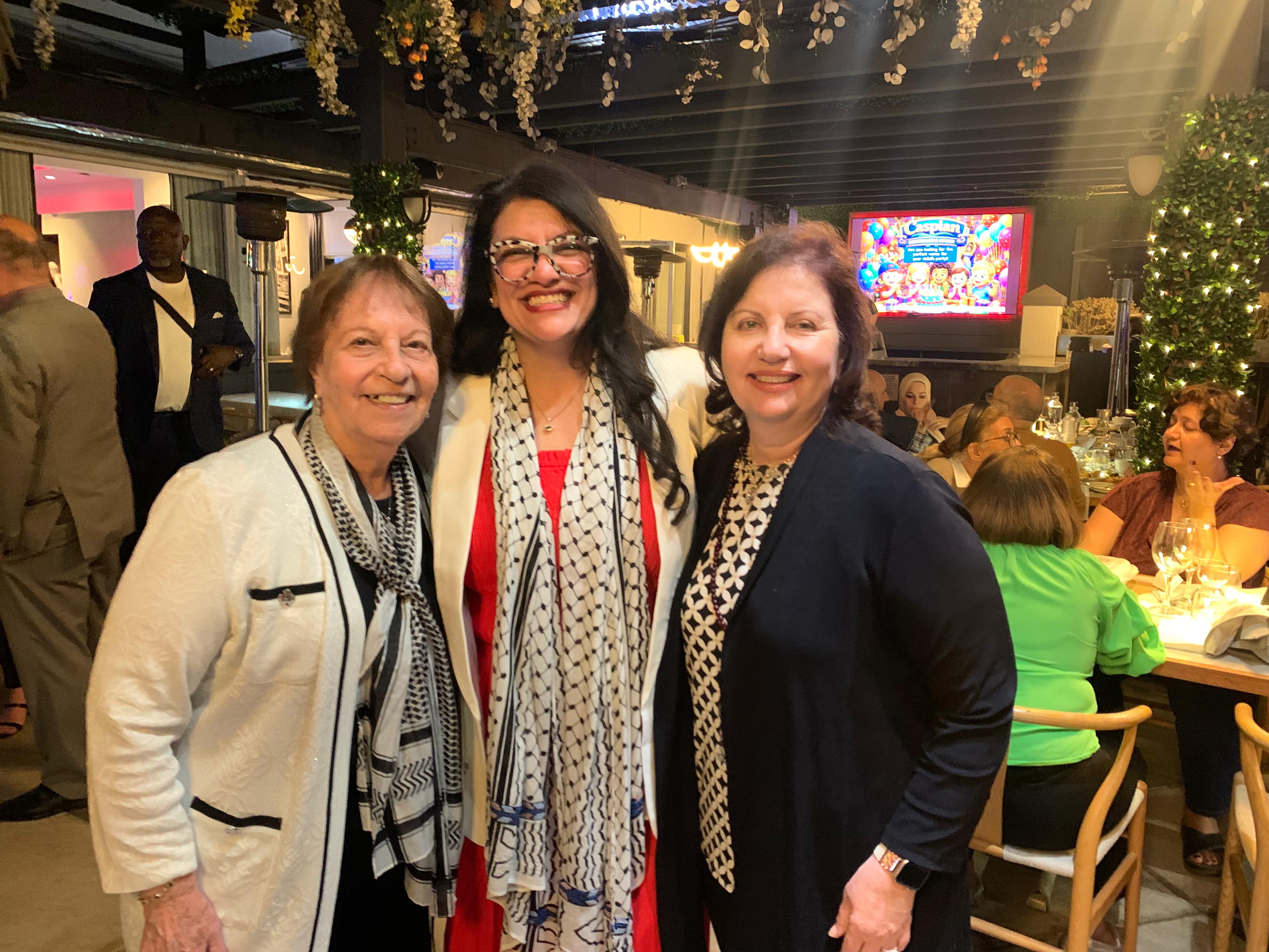  إفطار رمضاني على شرف النائبة الأمريكية Rashida Tlaib في مقاطعة أورنج