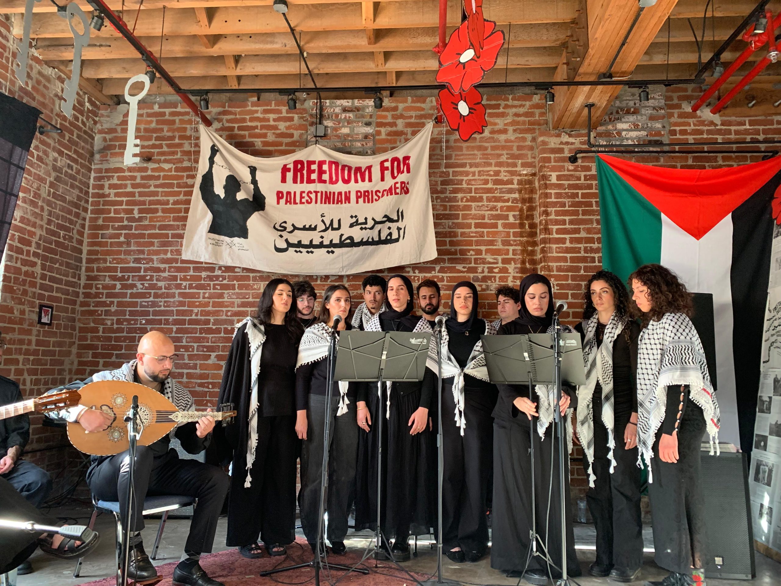  حركة الشباب الفلسطيني تحيي يوم الأسير الفلسطيني في لوس أنجلوس