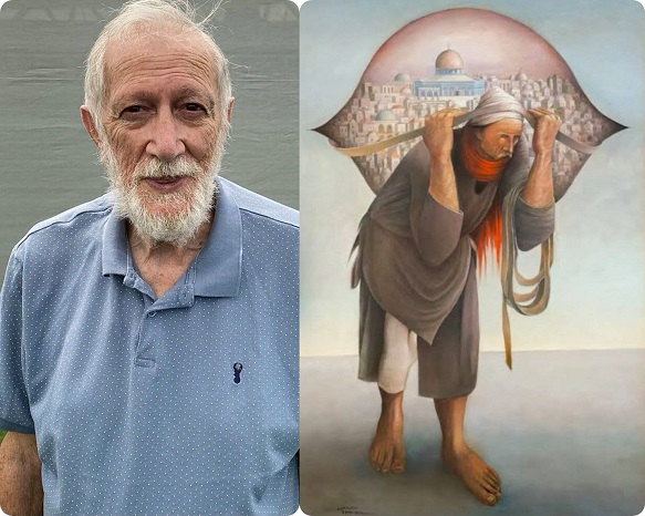  وفاة الفنان الفلسطيني الكبير سليمان منصور صاحب “جمل المحامل”